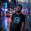 Ride Or Die | Cyberpunk Biker Coding T-Shirt | Tech Rider Streetwear