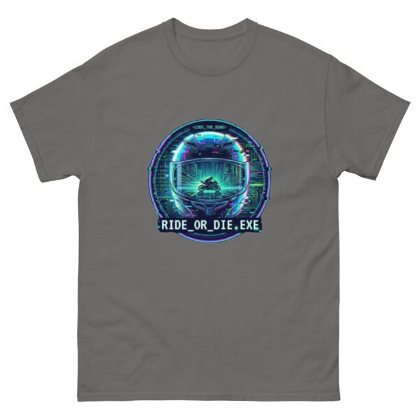Ride Or Die | Cyberpunk Biker Coding T-Shirt | Tech Rider Streetwear