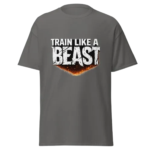 Train The Beast T-shirt | Gym Motivation Apparel for Fitness & Bodybuilding