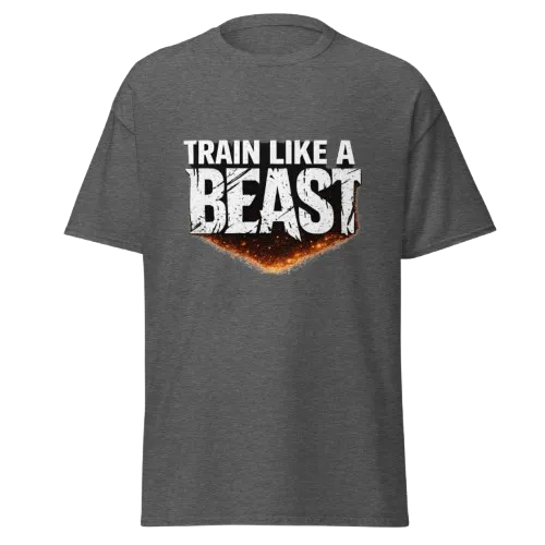 Train The Beast T-shirt | Gym Motivation Apparel for Fitness & Bodybuilding