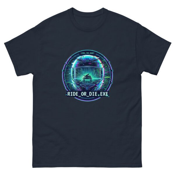 Ride Or Die | Cyberpunk Biker Coding T-Shirt | Tech Rider Streetwear