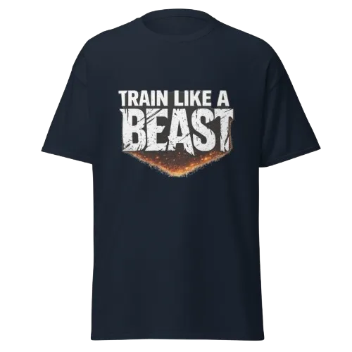 Train The Beast T-shirt | Gym Motivation Apparel for Fitness & Bodybuilding