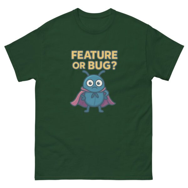 Feature or Bug | software engineer humor tee