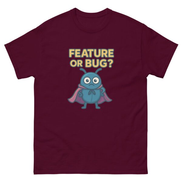 Feature or Bug | software engineer humor tee