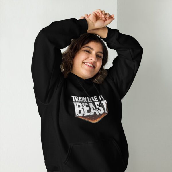 Train Like a Beast Hoodie | Motivational Gym Apparel