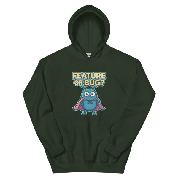 Feature or Bug? Funny Software Engineer Hoodie