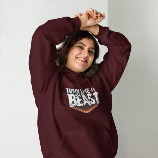 Train Like a Beast Hoodie | Motivational Gym Apparel