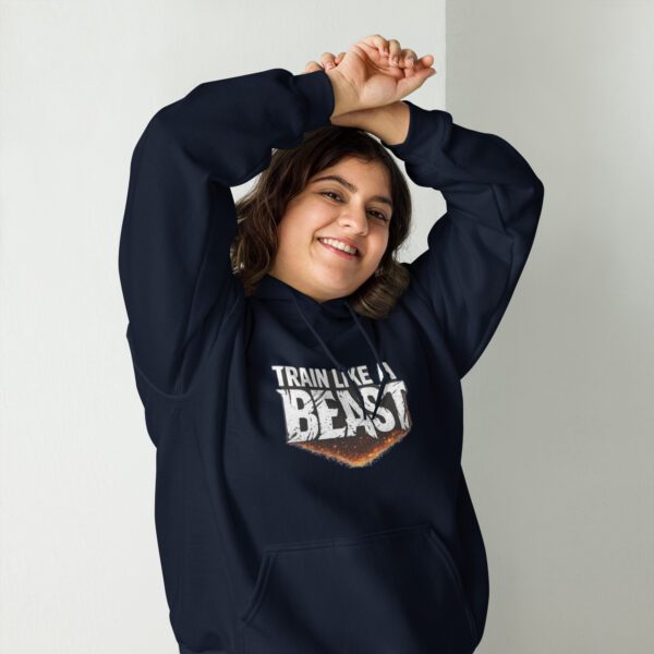 Train Like a Beast Hoodie | Motivational Gym Apparel